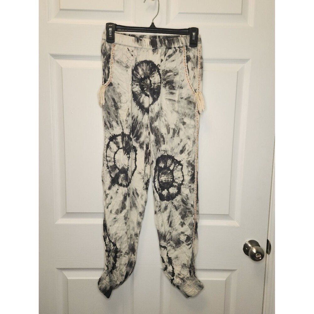 Skemo Boho Tie-Dye Joggers Size Small
